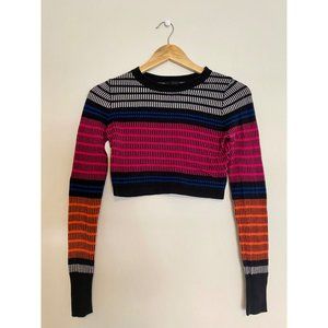 TopShop Long Sleeve Crop Sweater Size 2